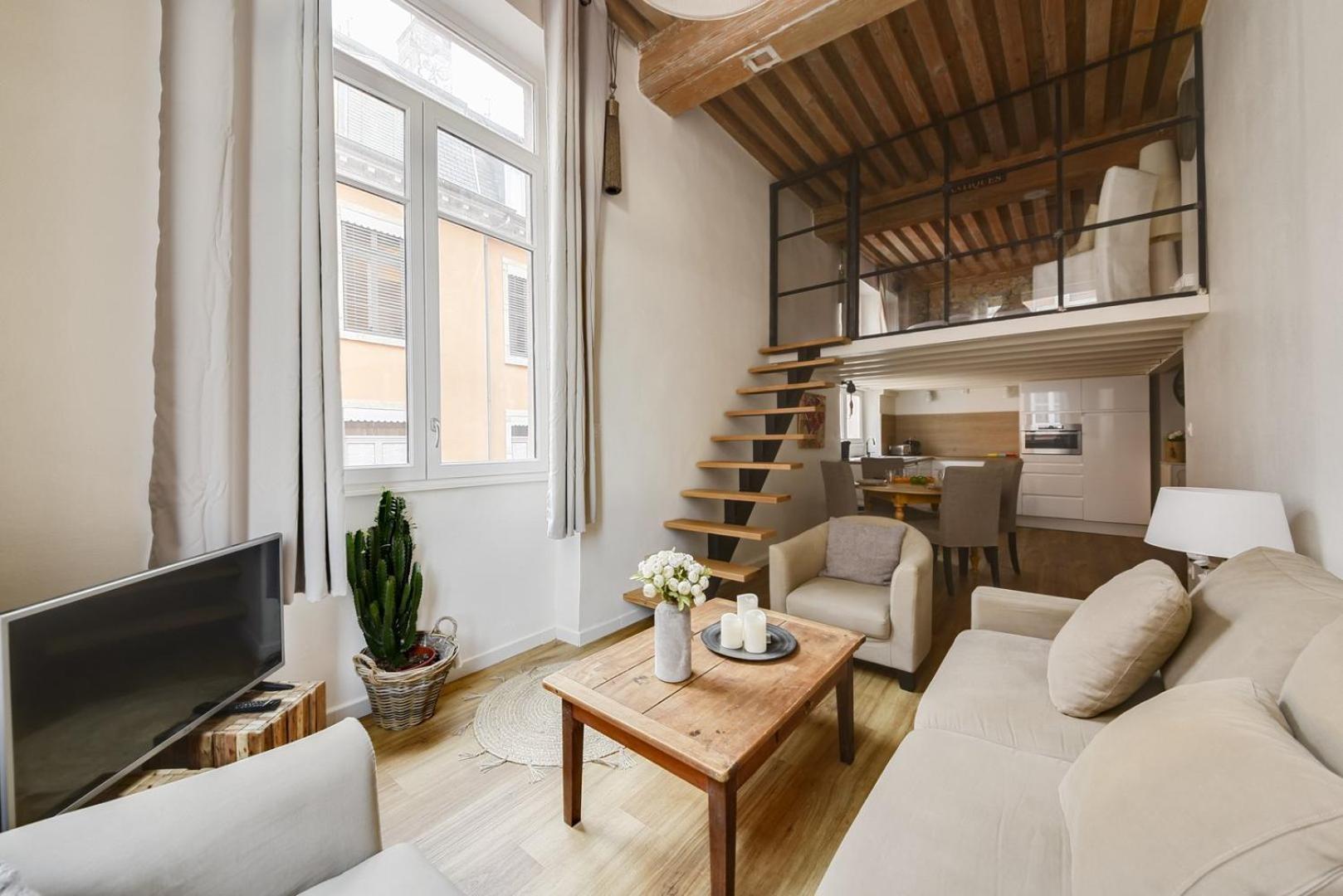 Guestready - Magnificent Duplex Canut Hypercentre Lyon Extérieur photo