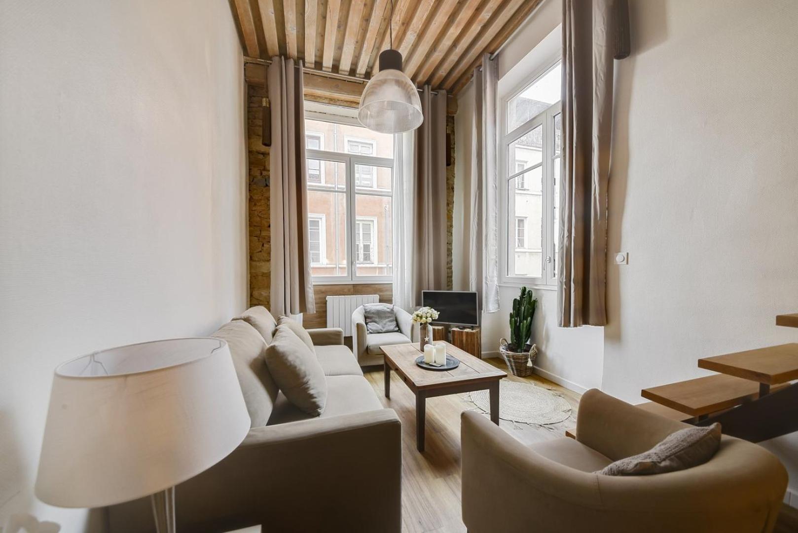 Guestready - Magnificent Duplex Canut Hypercentre Lyon Extérieur photo